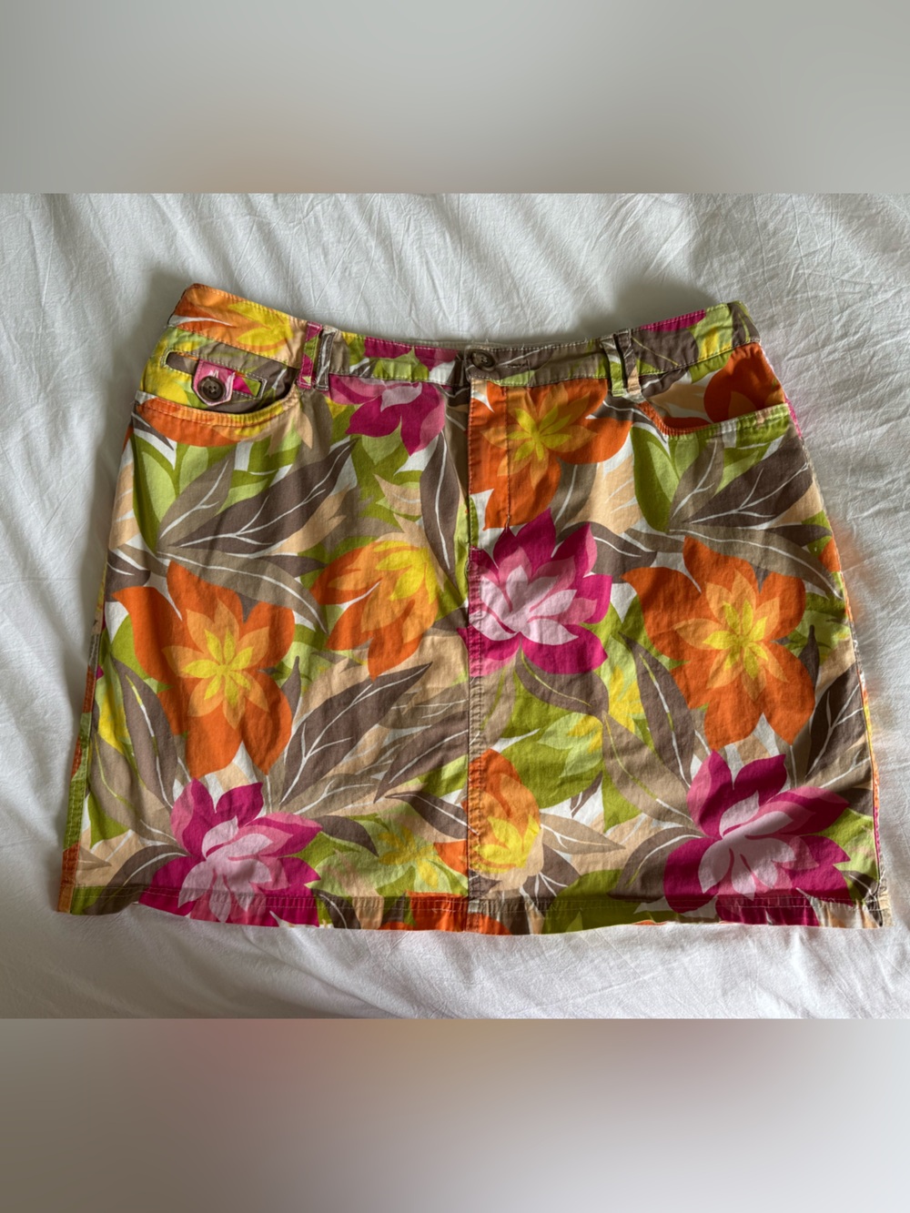 Croft & Barrow Floral Skort